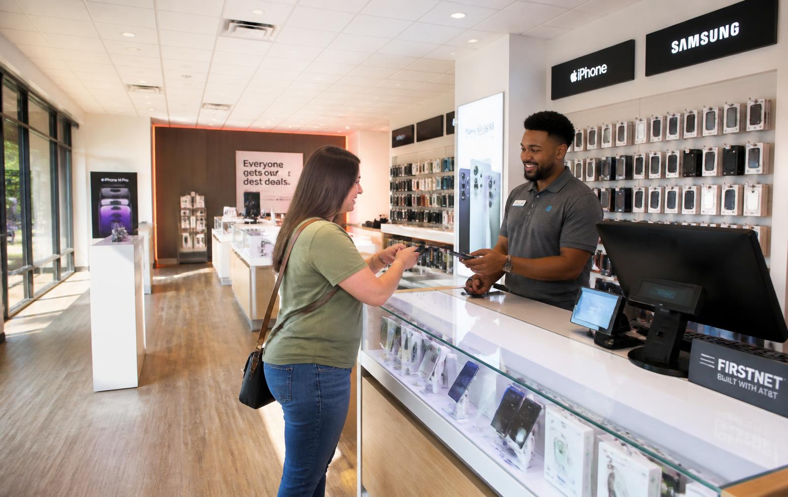 Wireless retail store